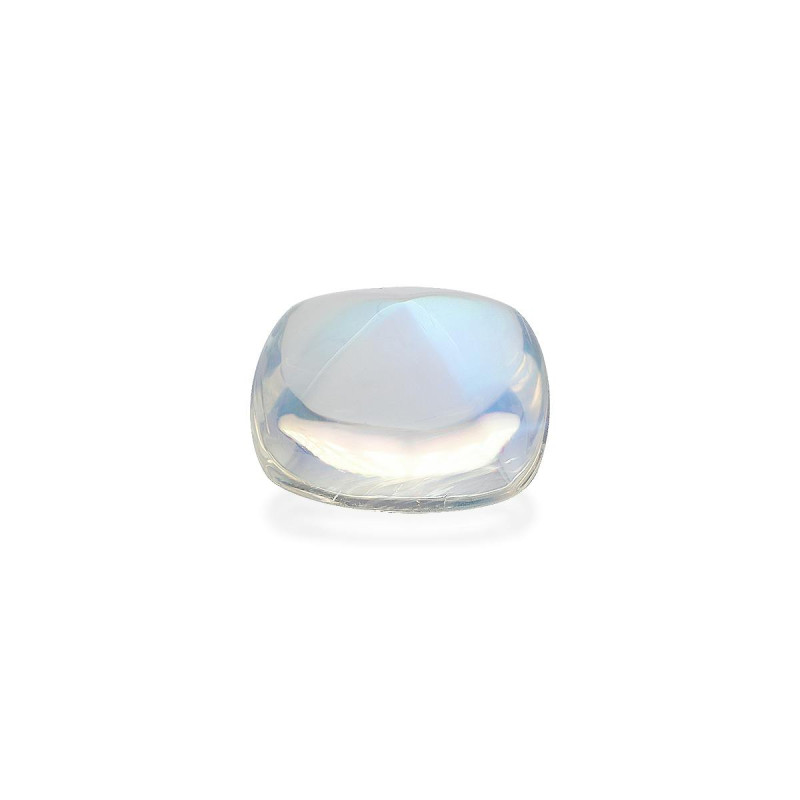 CUSHION-cut rainbow moonstone White 11.03 carats