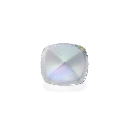 CUSHION-cut rainbow moonstone White 11.03 carats