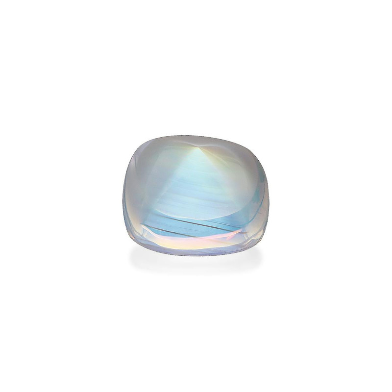 CUSHION-cut rainbow moonstone White 10.94 carats