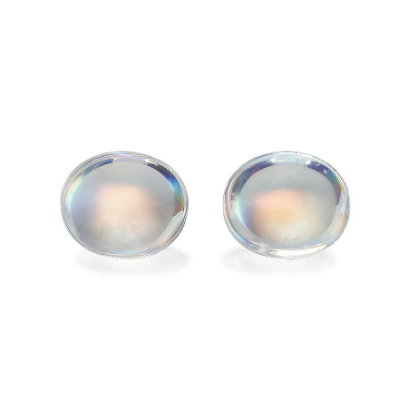 rainbow moonstone taille OVALE Blanco 12.89 carats