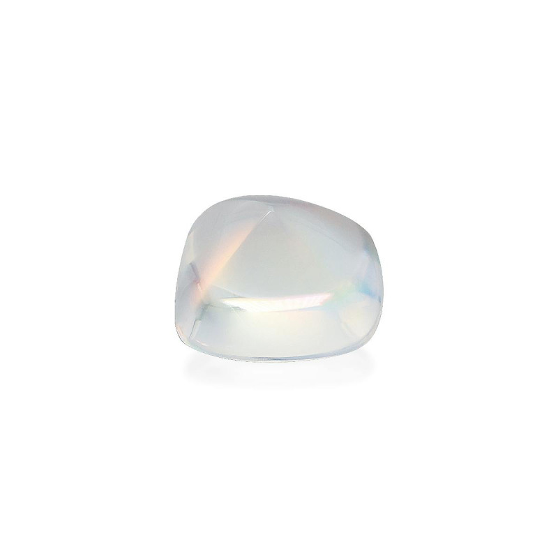 CUSHION-cut rainbow moonstone White 6.44 carats