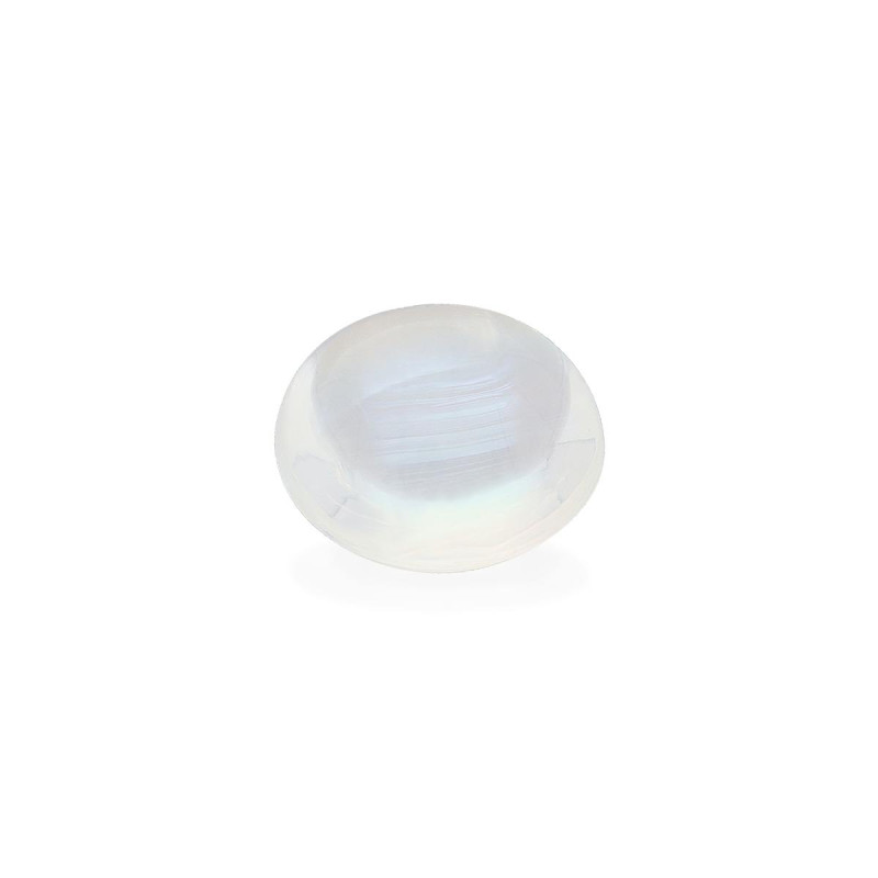 ROUND-cut rainbow moonstone White 12.04 carats