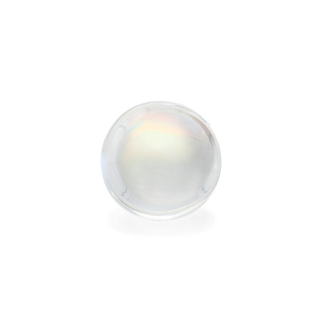 ROUND-cut rainbow moonstone White 12.04 carats