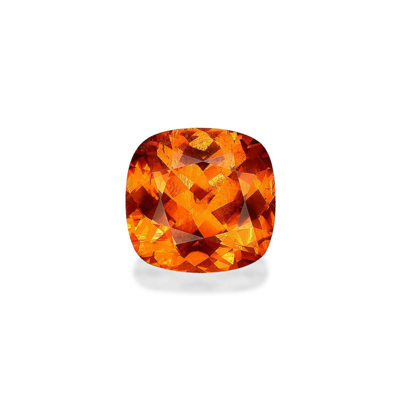 CUSHION-cut spessartite Orange 4.85 carats