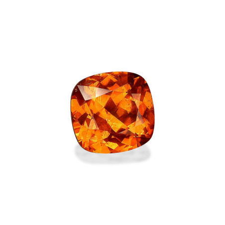 CUSHION-cut spessartite Orange 4.85 carats