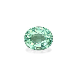 Gr&uuml;ner Turmalin lengte OVAL Seafoam Green 9.24 karaten