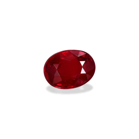 Rubine aus Mosambik lengte OVAL  3.11 karaten