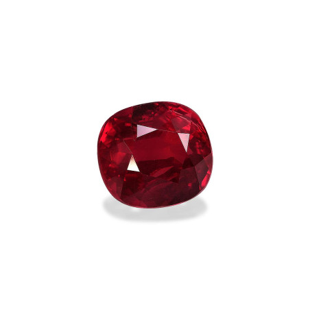 Rubis du Mozambique taille COUSSIN Rouge 3.11 carats