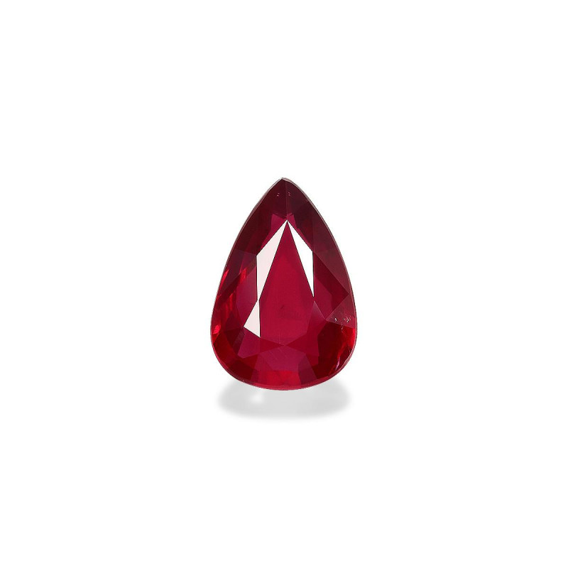 Pear-cut Mozambique Ruby  3.05 carats