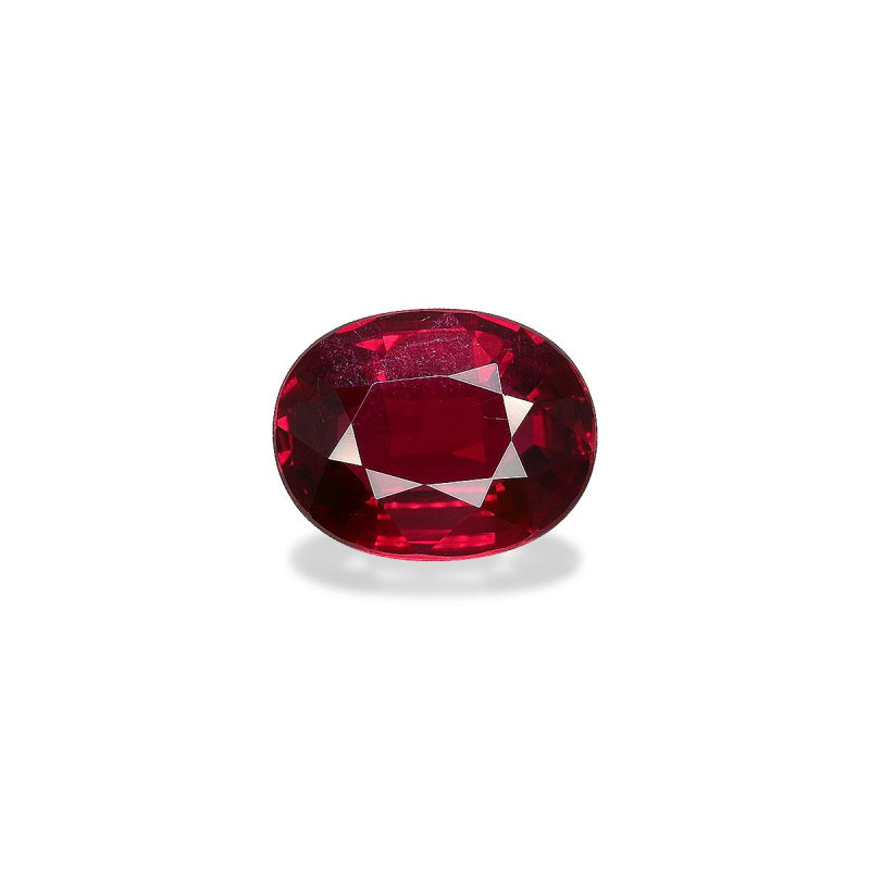 Rubíes de Mozambique taille OVALE Rojo 2.07 carats