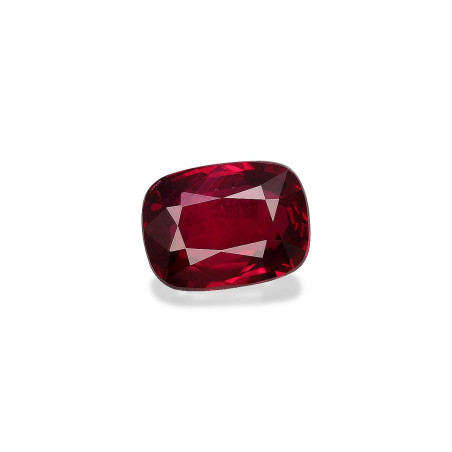 Rub&iacute;es de Mozambique taille COUSSIN Rojo 3.04 carats