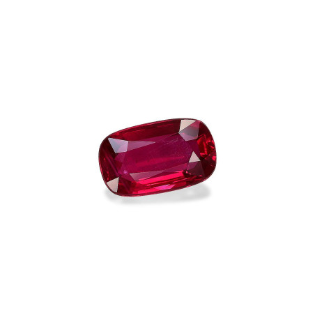 Rubíes de Mozambique taille COUSSIN VERT 2.27 carats