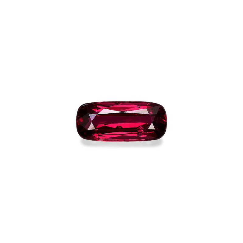 Rubíes de Mozambique taille COUSSIN VERT 3.14 carats