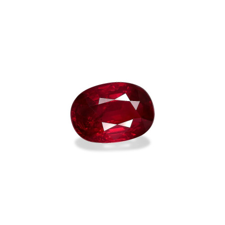 Rubíes de Mozambique taille OVALE VERT 3.03 carats