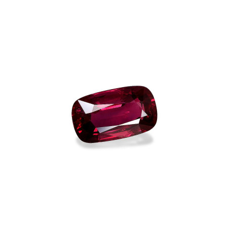 Rubíes de Mozambique taille COUSSIN VERT 3.21 carats