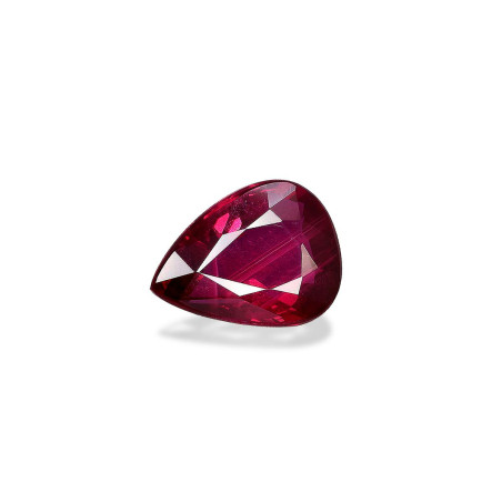 Pear-cut Mozambique Ruby  3.03 carats