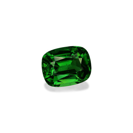 CUSHION-cut Chrome Tourmaline Green 3.88 carats