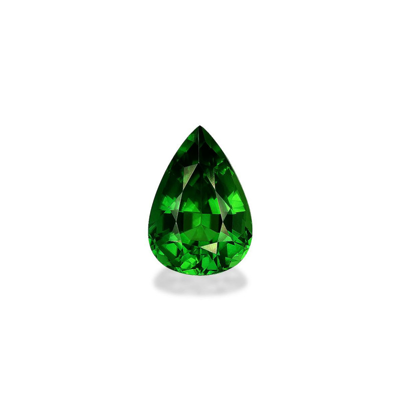 Pear-cut Chrome Tourmaline Green 3.00 carats