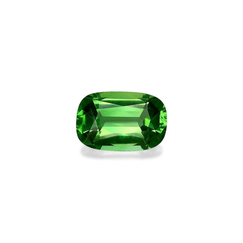 CUSHION-cut Chrome Tourmaline Green 2.42 carats