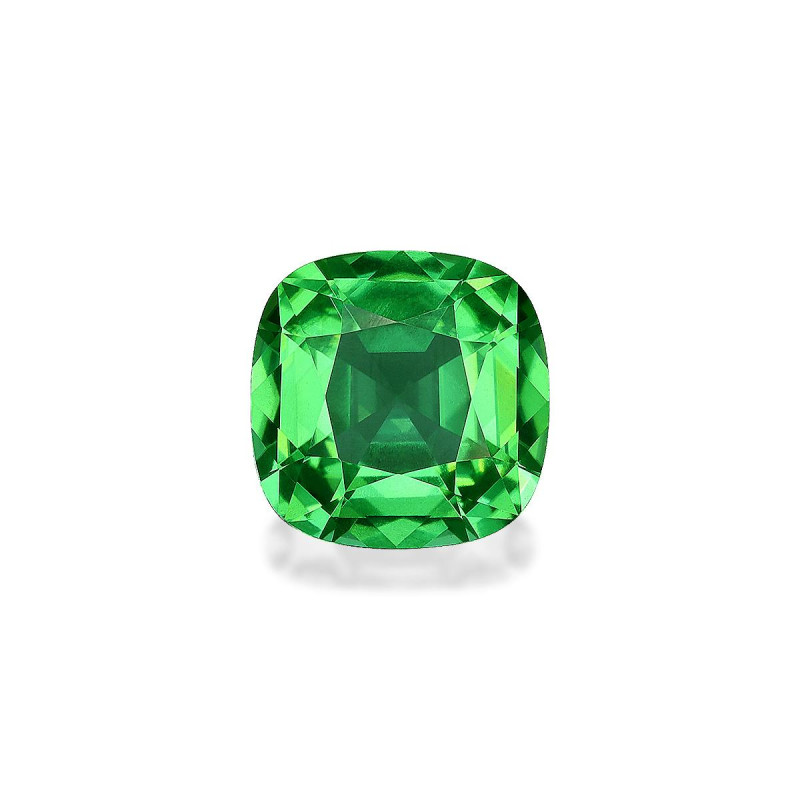 CUSHION-cut Chrome Tourmaline Green 1.98 carats