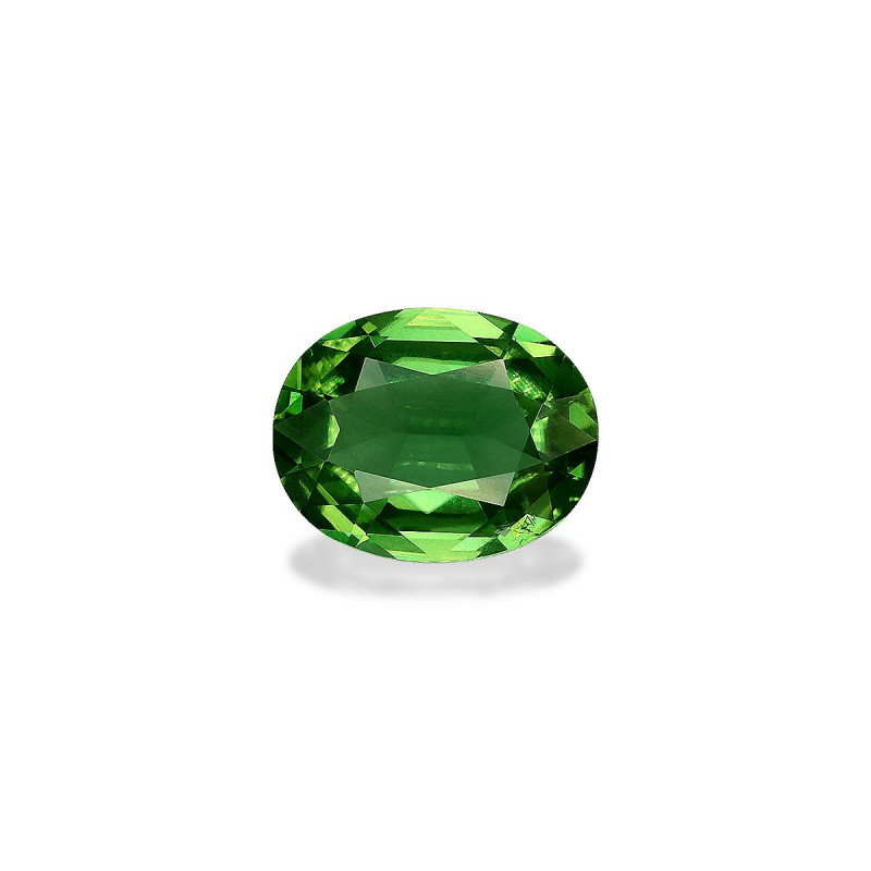 OVAL-cut Chrome Tourmaline Green 1.65 carats