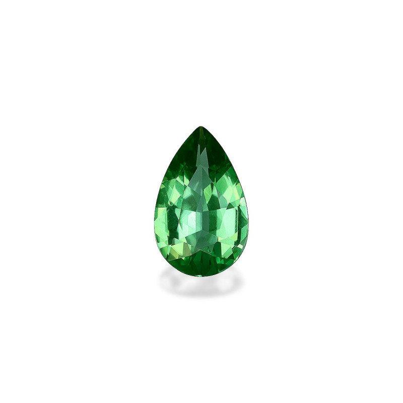 Pear-cut Chrome Tourmaline Green 1.62 carats