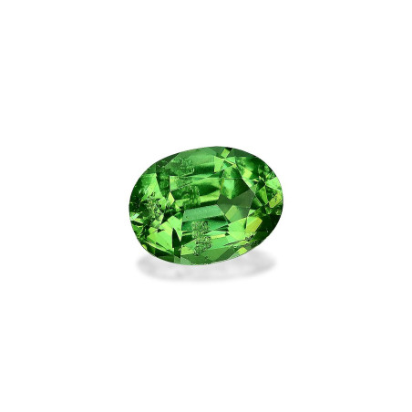 Chrom-Turmalin lengte OVAL Gr&uuml;n 1.73 karaten