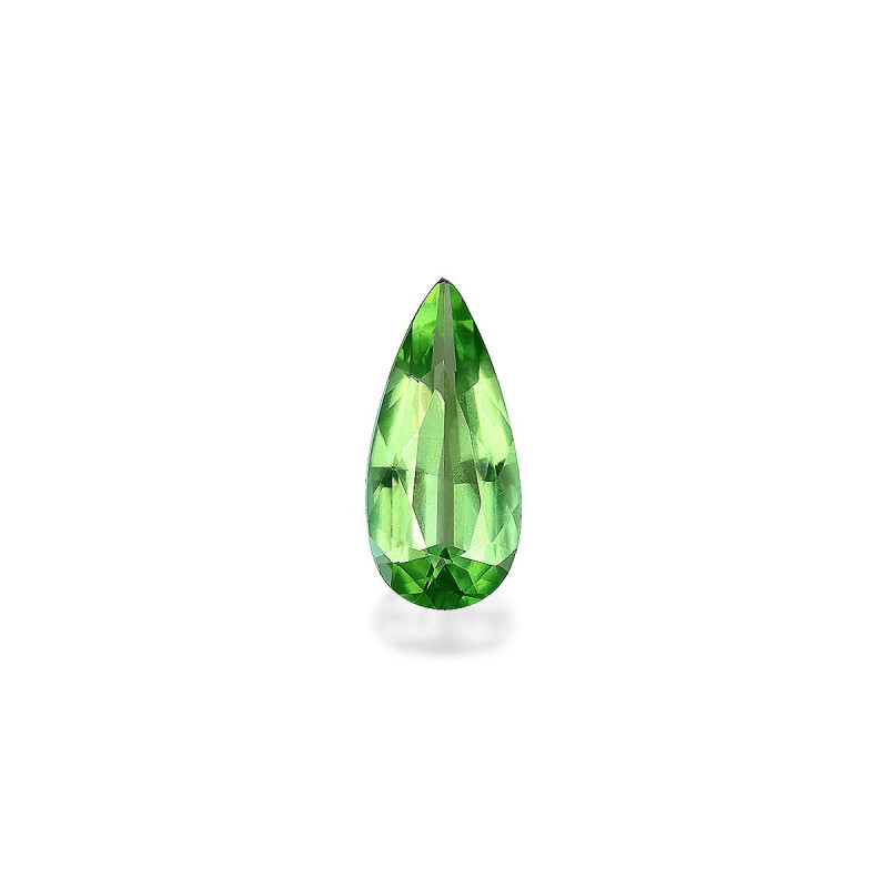 Pear-cut Chrome Tourmaline Green 0.72 carats