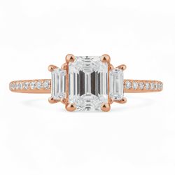 Bague de fiançaille Blandine faux