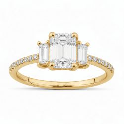 Bague de fiançaille Blandine faux
