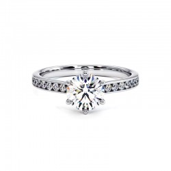 Anillo de compromiso Carmen | Oro de 18K y Diamantes Naturales