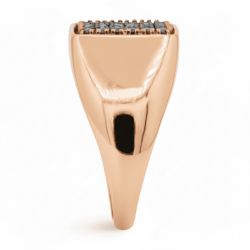 Bague Diamants Noirs Isadora Princesse