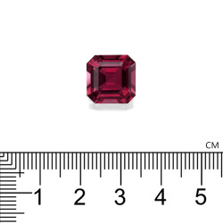 Tourmaline rose taille CARR&Eacute; Rosewood Pink 7.97 carats
