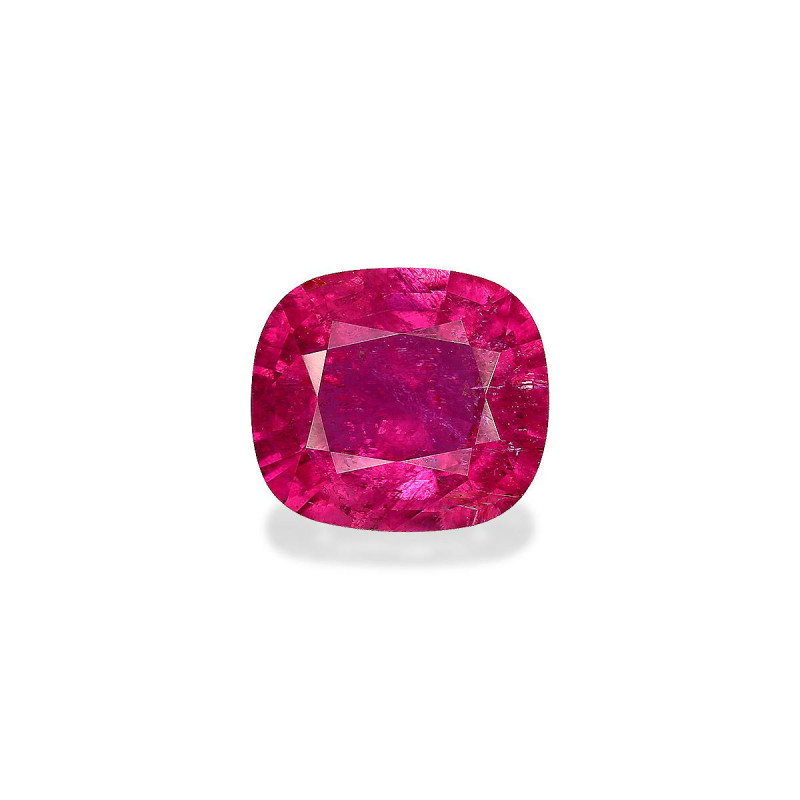 Rubelita taille COUSSIN VERT 2.63 carats