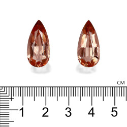Pear-cut Pink Tourmaline  18.04 carats