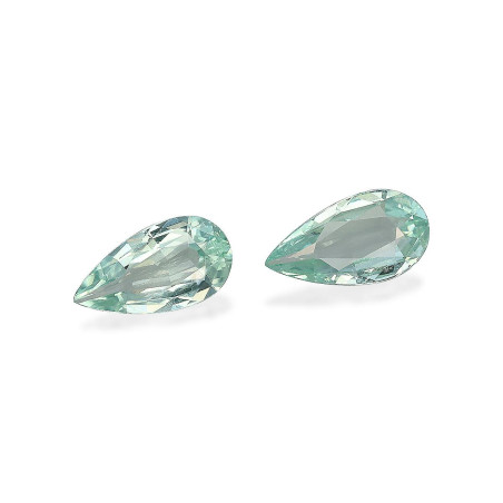 Tourmaline Verte taille Poire  1.48 carats