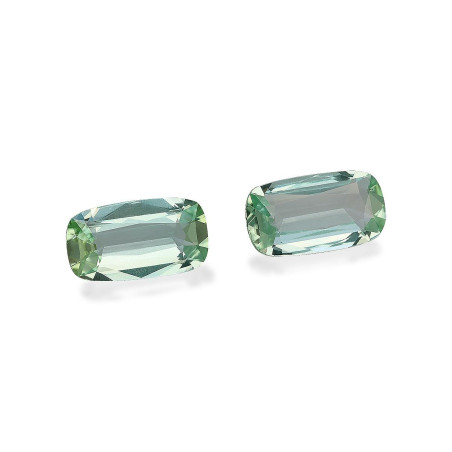 التورمالين الأخضر الحجم وسادة Seafoam Green 2.12 