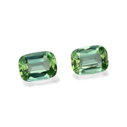CUSHION-cut Green Tourmaline Cotton Green 1.95 carats