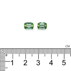 CUSHION-cut Green Tourmaline Cotton Green 1.95 carats