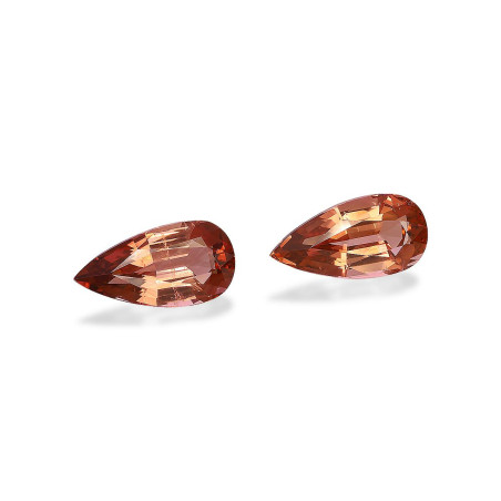 Tourmaline rose taille Poire  14.55 carats