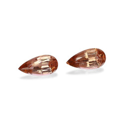 Tourmaline rose taille Poire  22.03 carats