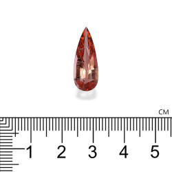 Tourmaline rose taille Poire  7.56 carats