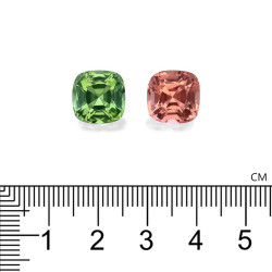 Tourmaline rose taille COUSSIN Rose Saumon 12.43 carats