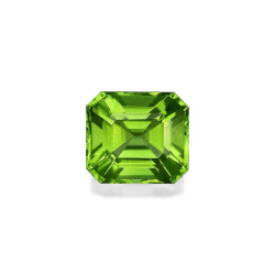 Peridot lengte RECHTECKIG Pistaziengrün 6.41 karaten