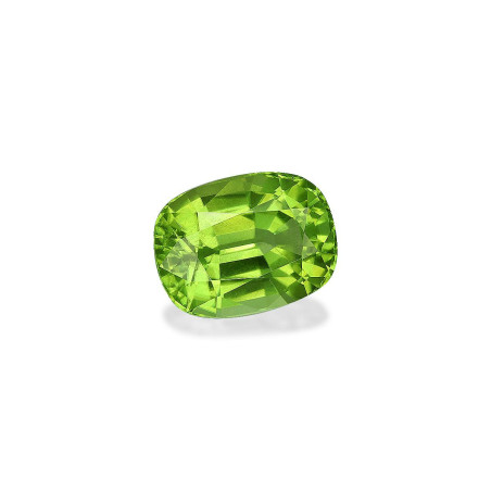 P&eacute;ridot taille COUSSIN Vert Pistache 5.12 carats