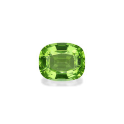 Peridot lengte KISSEN Limettengr&uuml;n 4.44 karaten