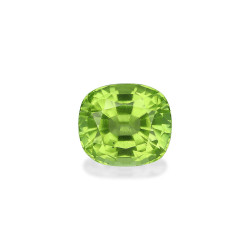 Peridot lengte KISSEN Limettengr&uuml;n 4.62 karaten