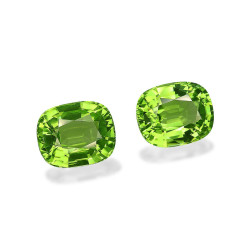 Peridoto taille COUSSIN Lime Green 15.26 carats