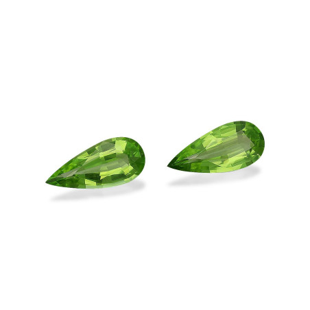 Peridoto taille Poire Lime Green 11.57 carats