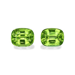 CUSHION-cut Peridot Pistachio Green 8.99 carats